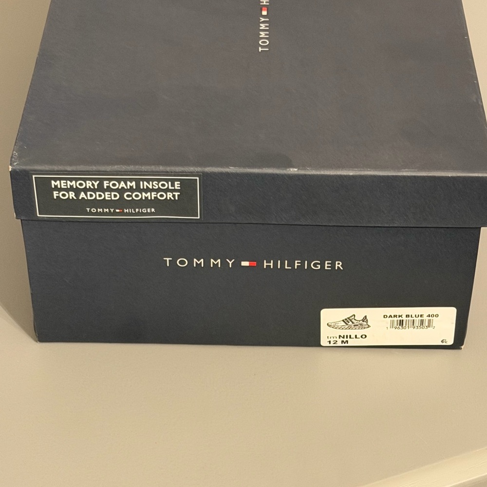 Tommy Hilfiger Navy Blue Mesh tmNillo Model Slip-on Size 12M
with Memory Foam - Picture 6 of 7